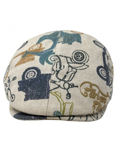 Casquette Vespa - Fléchet - F686 face 2