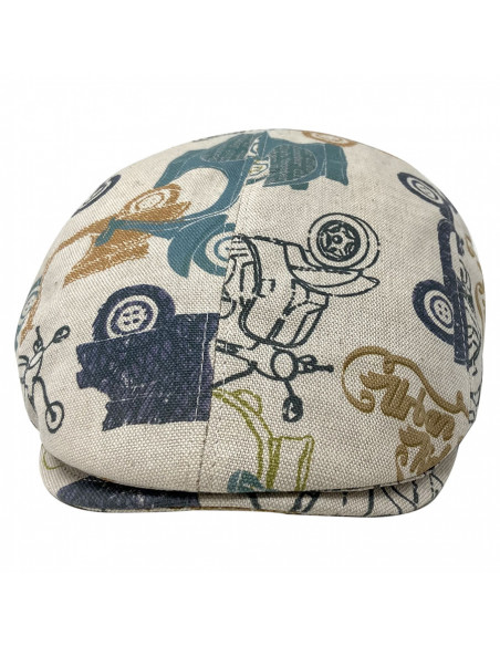 Casquette Vespa - Fléchet - F686 face 2