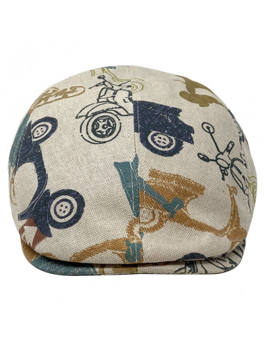 Casquette Vespa - Fléchet - F686 face