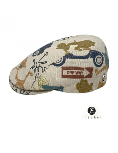 Casquette Vespa - Fléchet - F686 profile