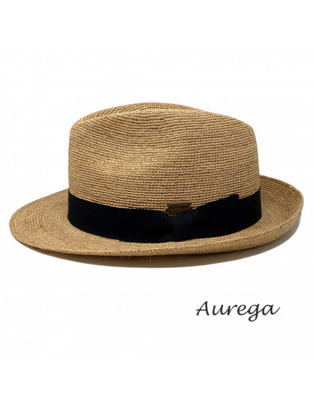 Chapeau Matteo Raphia Extra Fin - Aurega G441 profile 3 Chapeau Matteo Raphia Extra Fin - Aurega G441 profile 3