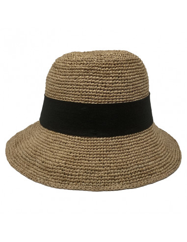 Chapeau cloche Crochet - Chapeau Victor - I014 beige profile 2