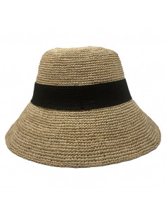 Chapeau cloche Crochet - Chapeau Victor - I014 naturel profile