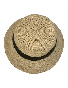 Chapeau cloche Crochet - Chapeau Victor - I014 naturel profile 2