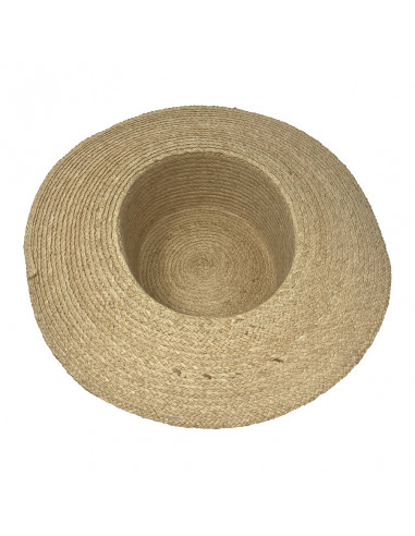 Canotier Raphia Rétro - I016 - Intérieur