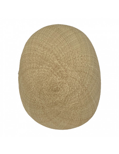Casquette Beret Golf Panama - J660  naturel haut