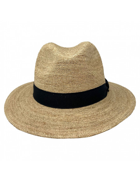 Chapeau Traveller Raphia Crochet Extra Fino - Flechet - F431face