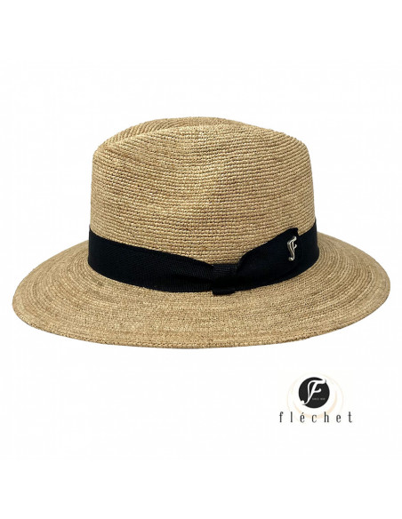 Chapeau Traveller Raphia Crochet Extra Fino - Flechet - F431 profile 2