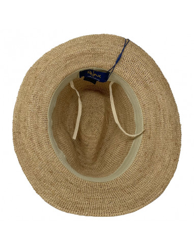 Chapeau Raphia Crochet Relax - Y403 intérieur