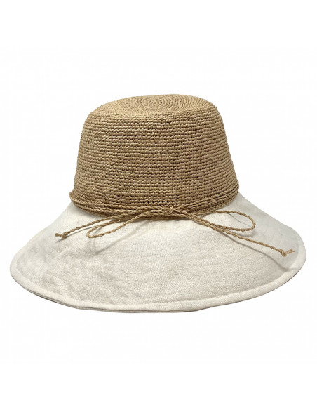 Capeline Raphia Tissu - Y104 profile