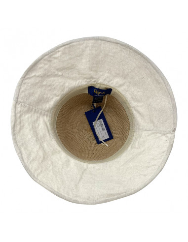 Capeline Raphia Tissu - Y104