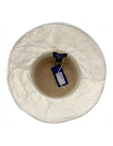 Capeline Raphia Tissu - Y104