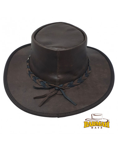 Chapeau Cuir Sundower - Barmah dos
