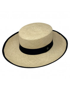 Chapeau Panama Cordobes - Chapeau Victor naturel profile 2