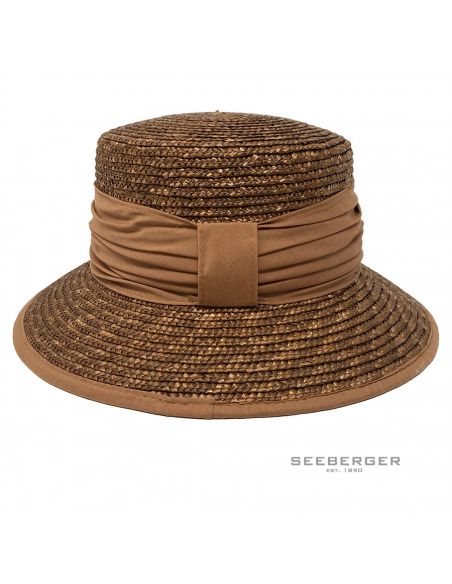 cloche paille  37037 - B120