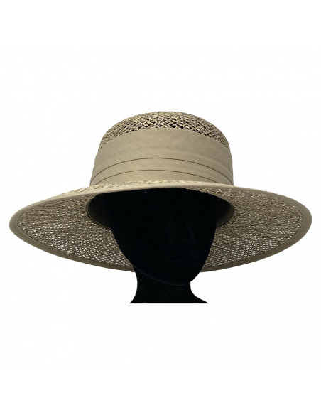 Chapeau Femme seagrass Ajouré- Seeberger - B140 Chapeau Femme seagrass Ajouré- Seeberger - B140