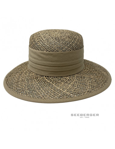 Chapeau Femme seagrass Ajouré- Seeberger - B140