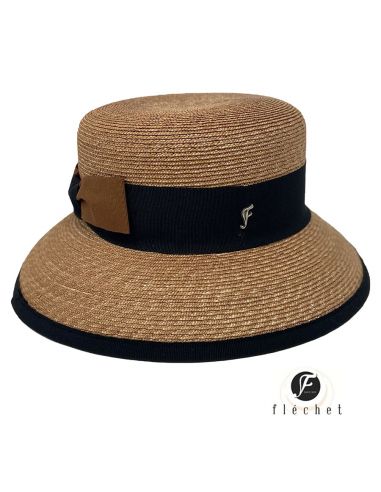 Chapeau Cloche Paille Extra - Fléchet