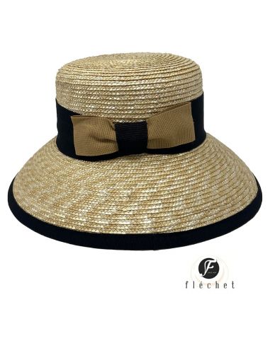 Chapeau Cloche Paille Extra - Fléchet