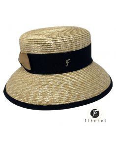 Chapeau Cloche Paille Extra - Fléchet 2