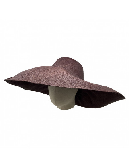 Grande capeline Raphia Rabane