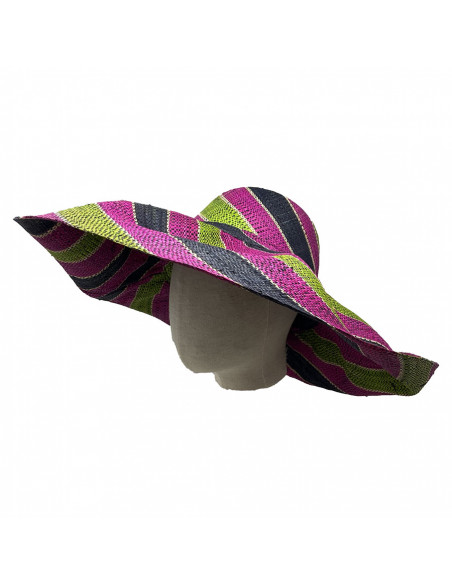 Grande capeline Raphia Rabane