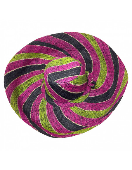 Grande capeline Raphia RabaneGrande capeline Raphia Rabane