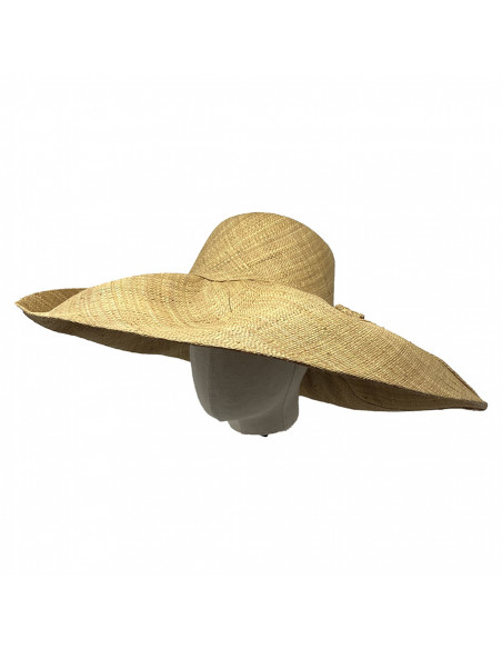 Grande capeline Raphia Rabane 