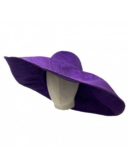 Grande capeline Raphia Rabane