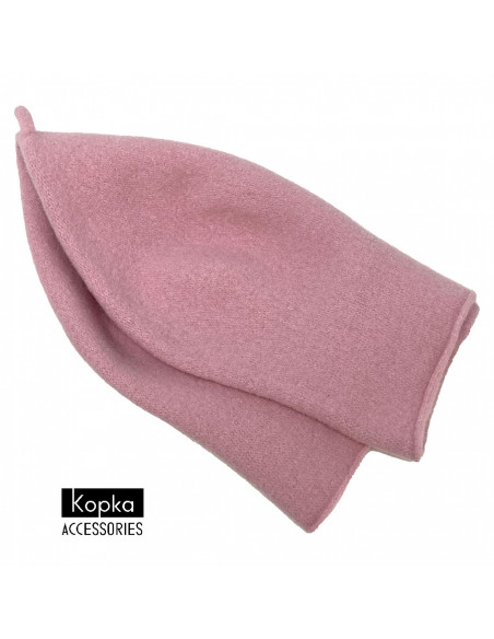 Béret enroulé par KOPKA  rose Béret enroulé par KOPKA  rose