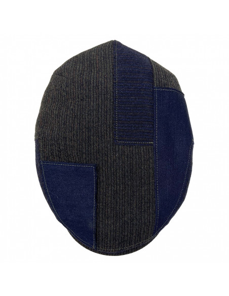 Casquette Driver Kent Patchwork - Stetson haut