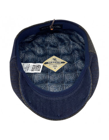 Casquette Driver Kent Patchwork - Stetson intérieur.
