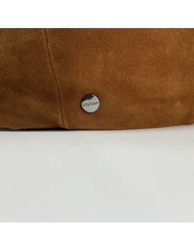 Casquette Cuir Driver Cap Suede - STETSON logo