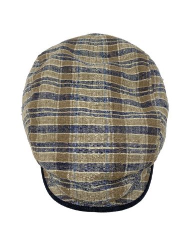 Casquette Driver Soie et Lin
