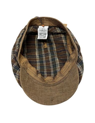 Casquette Driver Soie et Lin