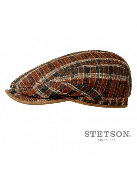 Casquette Driver Soie et Lin