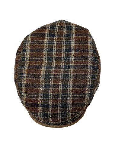 Casquette Driver Soie et Lin