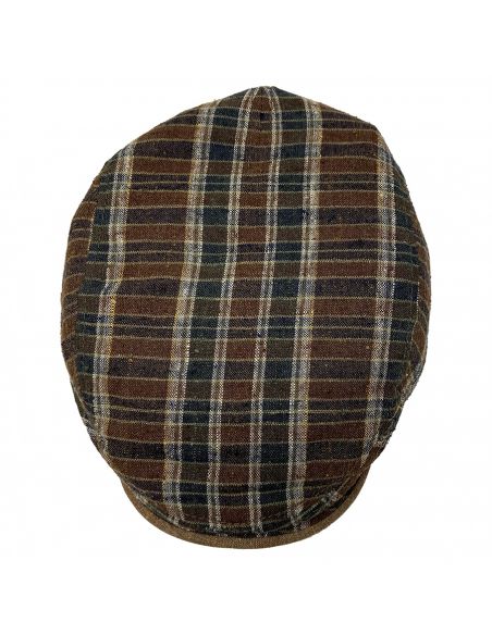 Casquette Driver Soie et Lin