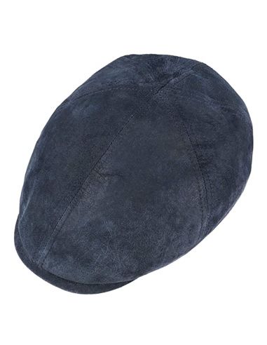 S614 CASQUETTE DUCK CAP PIKSKIN CUIR - STETSON