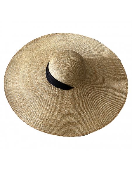 Grande Capeline Paille Florentine Extra - FLECHET