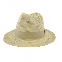 Chapeau Panama Homme et Femme Melvin au crochet face