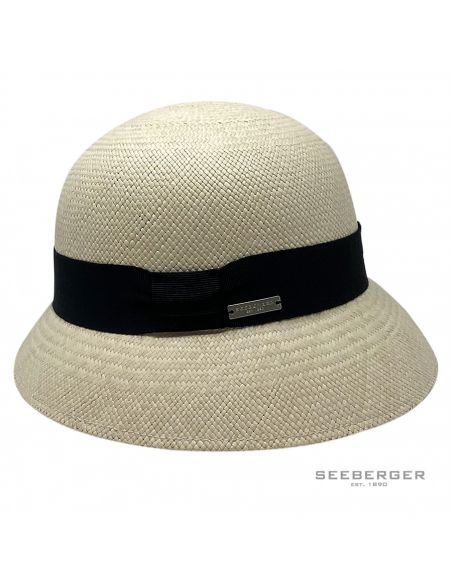 Chapeau Cloche Panama - Seeberger