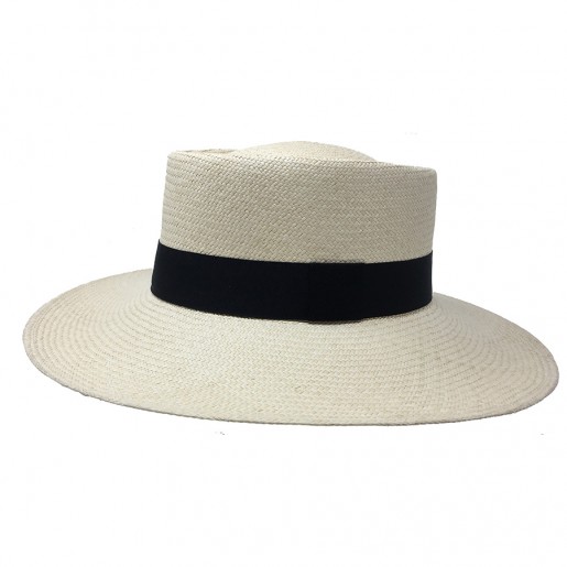 Chapeau Panama Femme Annie Naturel profile