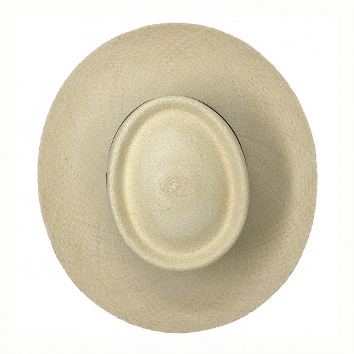 Chapeau Panama Femme Annie naturel haut