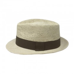 Chapeau Panama Trilby crochet Auréga. profile