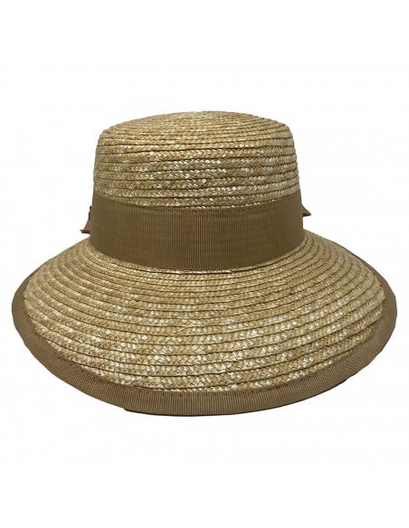 Casquette Femme Paille cousue - Via Lorenzo Casquette Femme Paille cousue - Via Lorenzo