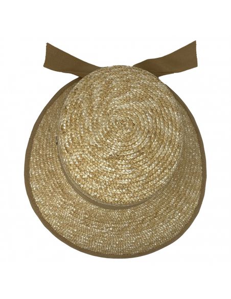 Casquette Femme Paille cousue - Via Lorenzo Casquette Femme Paille cousue - Via Lorenzo