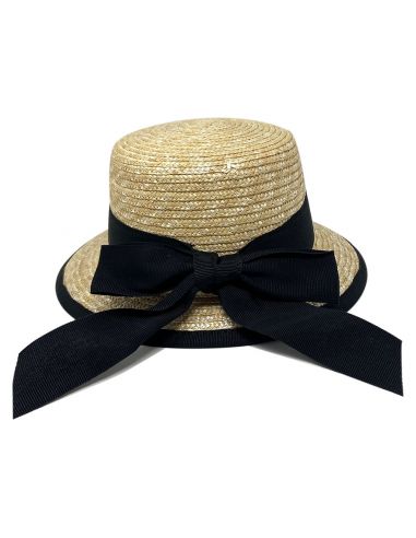 Casquette Femme Paille cousue - Via Lorenzo