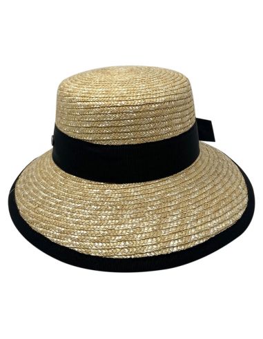 Casquette Femme Paille cousue - Via Lorenzo