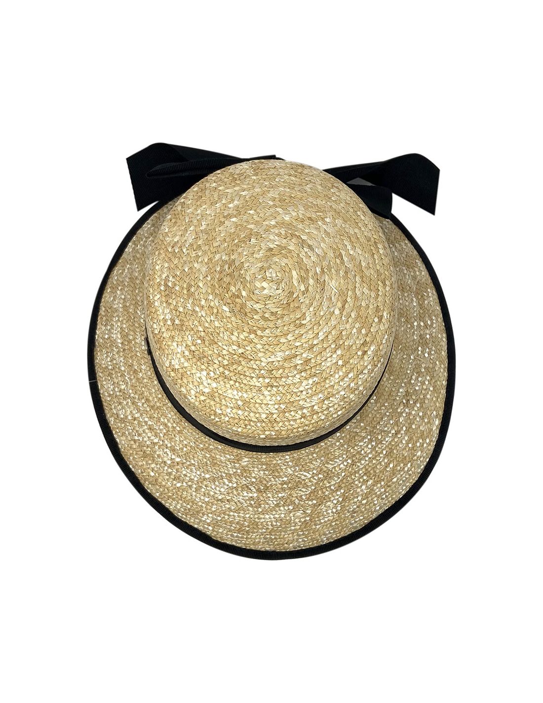 Casquette paille femme - Achat chapeau paille cousue - Chapeau plage